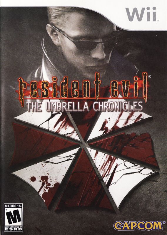 Resident Evil: The Umbrella Chronicles box art for Wii